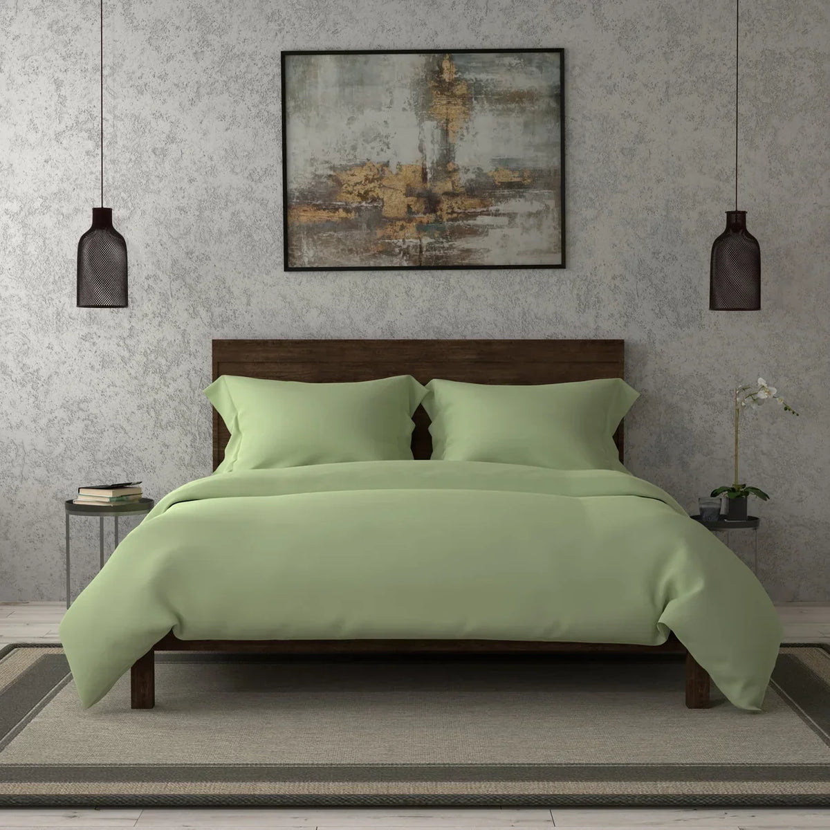 Swaas 100% Organic Cotton Solid Dyed - Green
