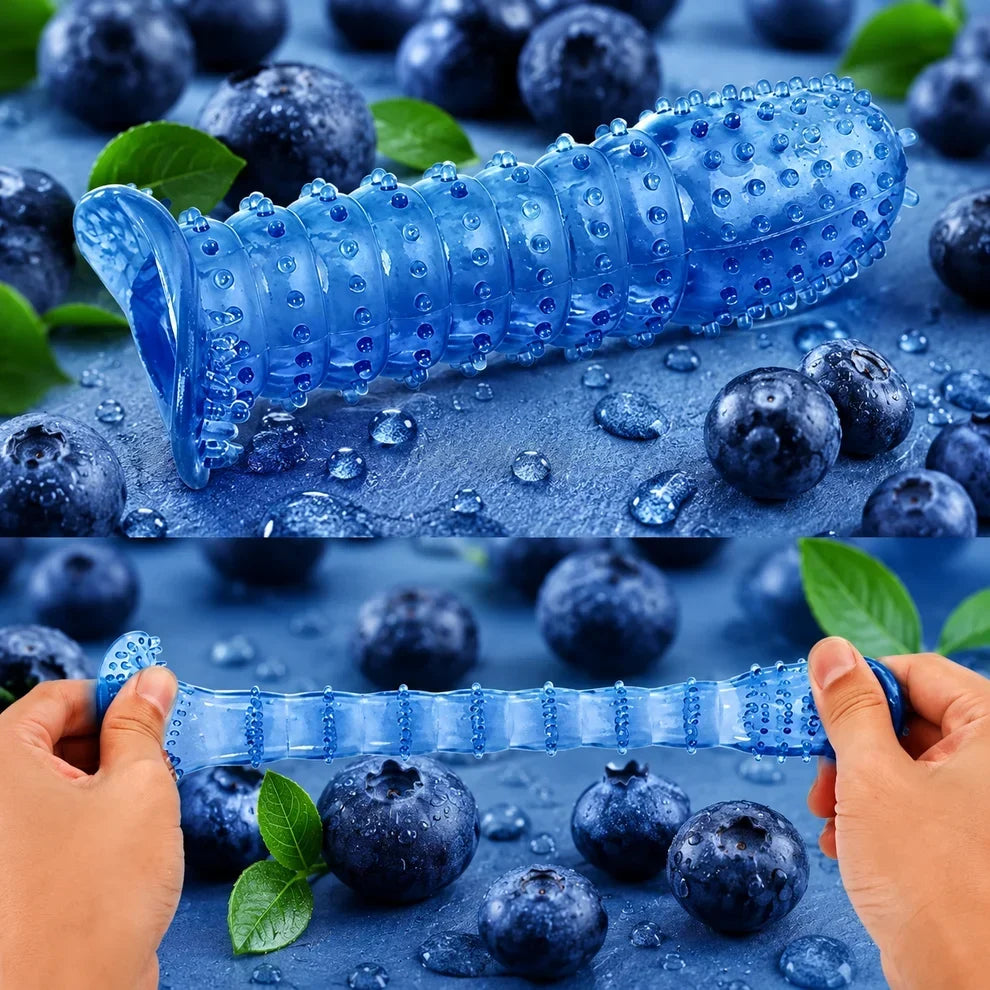 Welloraa Crystal Silicon Doted Condom Reusable